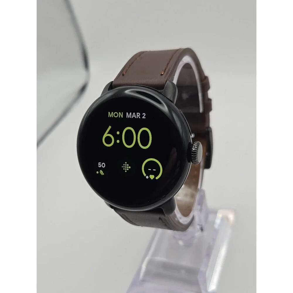 Google Pixel Watch 2 41mm Model G4TSL Smartwatch Wear OS Fitbit GPS NFC ECG HR